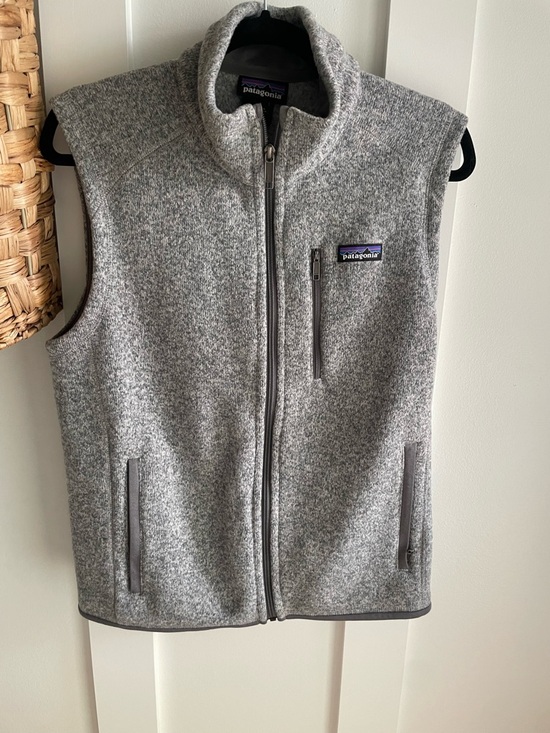 Patagonia Other - Patagonia Gray Full-Zip Fleece Vest